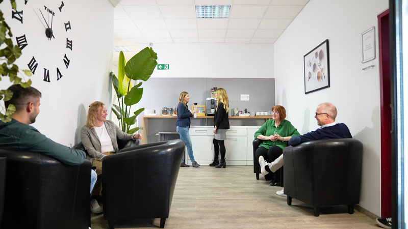 Pausenraum SanData IT Trainingszentrum