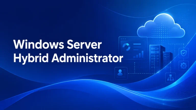 Windows Server Hybrid Administrator: Warum reines On-Premise-Wissen nicht mehr reicht