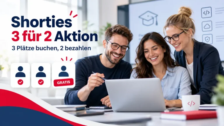 Shorties 3-für-2 Aktion: Drei Plätze buchen, zwei bezahlen